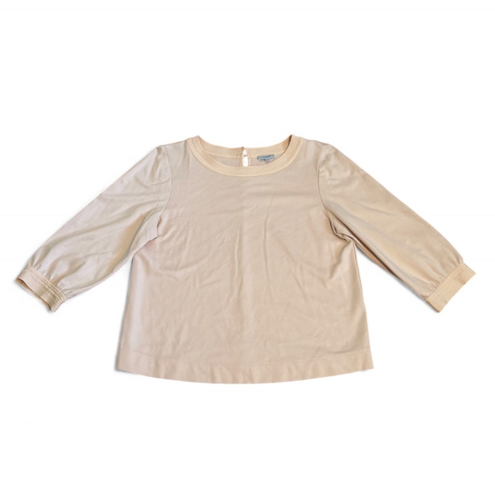 Jigsaw - Light Pink Three-Quarter Sleeve Blouse
